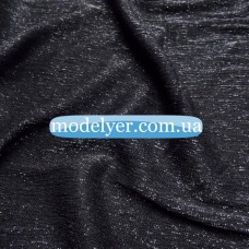 Ткань Сетка с люрексом (черный)